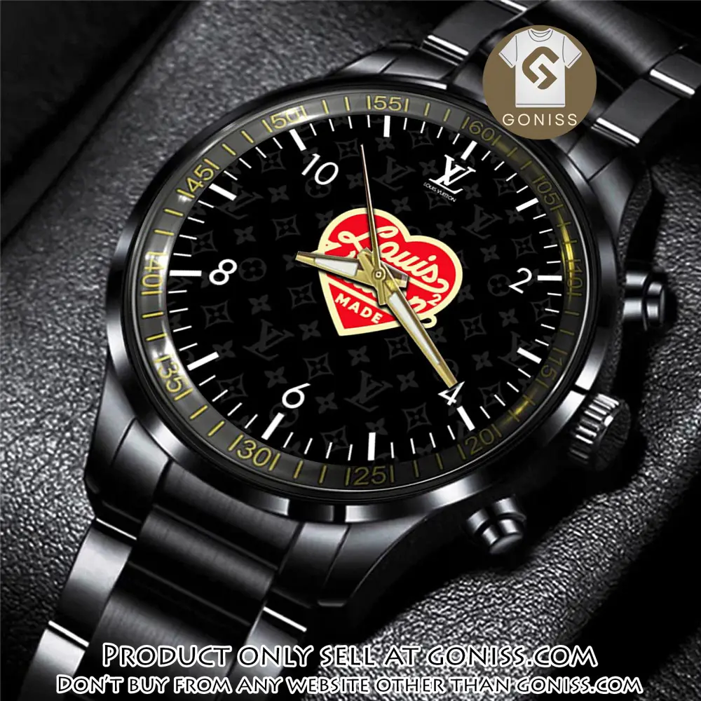 Lv luxury black fashion sport watch bwl1001 gn1231478